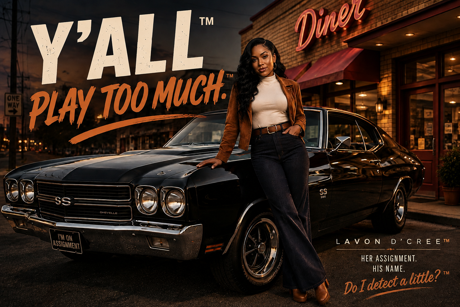 Y’all Play Too Much cover artwork featuring Lavon D’Cree